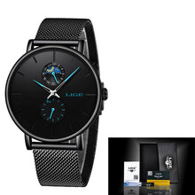 Load image into Gallery viewer, Top Brand Luxury Fashion Watch Steel Ultra-Thin Casual Wrist Watch Quartz Clock

