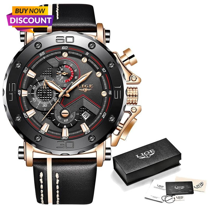 2020 New Fashion Men's Watches Top Brand Luxury Quartz Watch
