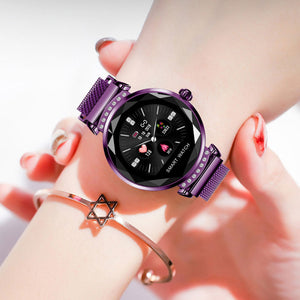 New Luxury Smart Fitness Bracelet Wristband Lady Watch Gift For Friend+box