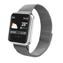 Load image into Gallery viewer, Smart Fitness Bracelet Watch Unisex P68 Multiple Sports Mode  Smart Band For ISO Android
