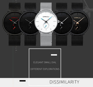 Fashion  Top Brand Luxury Quartz Men's Watch Casual Slim
