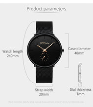 Load image into Gallery viewer, Fashion  Top Brand Luxury Quartz Men&#39;s Watch Casual Slim
