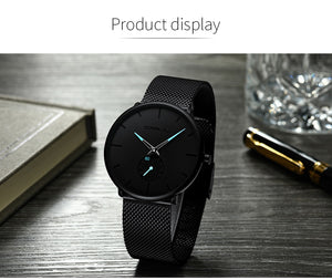 Fashion  Top Brand Luxury Quartz Men's Watch Casual Slim