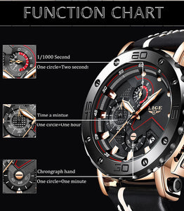 2020 New Fashion Men's Watches Top Brand Luxury Quartz Watch