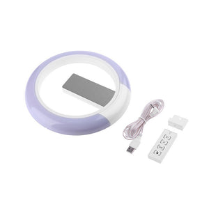 3D LED Digital Table Clock Alarm Mirror Hollow Wall Clock Modern Design Nightlight For Home Living Room Decorations
