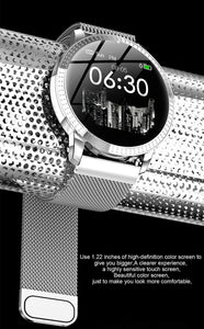Female Fitness Smart Watch Women  Monitor Pedometer Touch Intelligent Smart Sports Watch