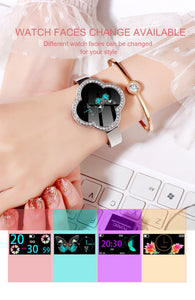 New Fashion Smart Fitness Bracelet Women Blood Pressure Heart Rate Monitoring Wristband Lady Watch Gift For Friend