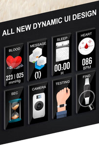 H8 Smart Watch Women For Android IOS Fitness Bracelet Smartwatch