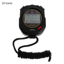 Load image into Gallery viewer, Professional Handheld Timer Digital Stopwatch 10/30/60/100 tracks Multifuction Sports Running Training Timer Stopwatch
