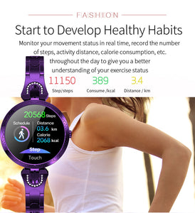 Fashion Women's Smart Watch Sports Smartwatch For Women/Ladies thin bracelet