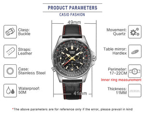 Casio watch flight watch men top brand luxury set quartz men watch 50m Waterproof Sport military Watchs Luminous men clock reloj