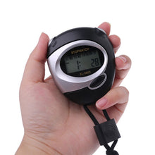 Load image into Gallery viewer, Sports Stopwatch Counter Timer Chronograph LCD Digital Handheld for Running with Battery
