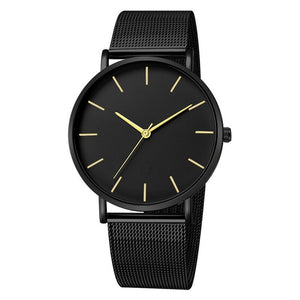 Watch Quartz Casual Simple Luxury/Steel Unisex Watches