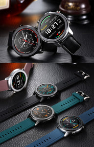 Full Round Touch Display Men's Smart Watch 5 Days Standby Smartwatch