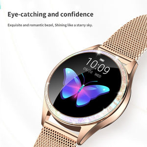 Women Smart Watch IP68 Pedometer Sport  Female Smartwatch Android