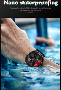 Car Rim Hub Watch Custom Design Wrist Watch