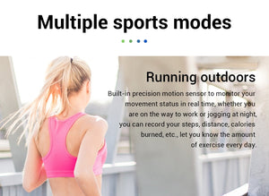 Unisex Smart Watch Multi-sport Mode IP68 Waterproof Smartwatch