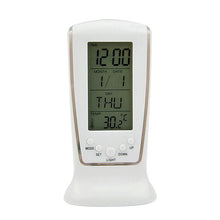 Load image into Gallery viewer, New LED Digital Alarm Clock with Blue Back-light Electronic Calendar Thermometer Gift Home Decor Reminding Table Clocks
