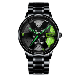 Car Rim Hub Watch Custom Design Wrist Watch