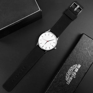 Fashion Casual Sports  Leather Quartz Men's Watch