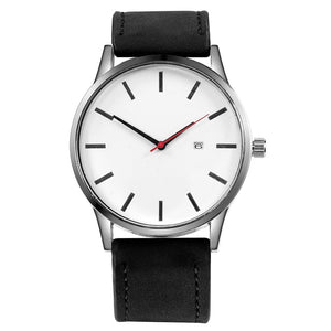 Fashion Casual Sports  Leather Quartz Men's Watch