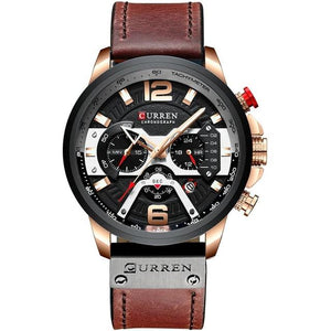 2020 Top Brand Luxury Sports  Fashionable Leather Watches with Calendar Men's C Wrist Watch