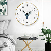 Load image into Gallery viewer, Modern Wall Clock Gold Nordic Watch Wall
