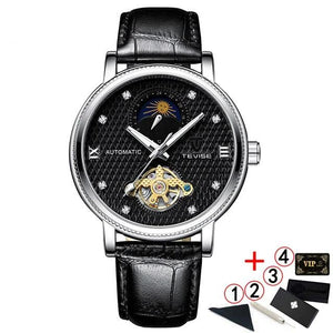 2020 Business Automatic Self-Wind Moon Phase Display Fashion Men's Wrist watch