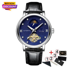 Load image into Gallery viewer, 2020 Business Automatic Self-Wind Moon Phase Display Fashion Men&#39;s Wrist watch
