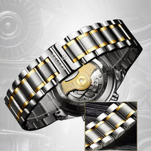 Load image into Gallery viewer, 2020 New Luxury Blue Gold Skeleton Automatic Self-Wind Watch
