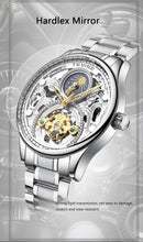 Load image into Gallery viewer, 2020 New Luxury Blue Gold Skeleton Automatic Self-Wind Watch
