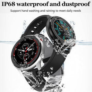Full Round Touch Display Men's Smart Watch 5 Days Standby Smartwatch