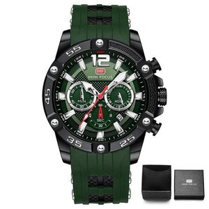 Military Quartz Chronograph Sport Men's Fashionable Wristwatch
