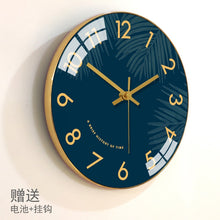 Load image into Gallery viewer, Modern Wall Clock Gold Nordic Watch Wall
