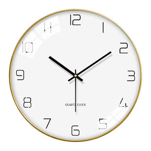 Modern Wall Clock Gold Nordic Watch Wall