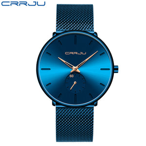 Fashion  Top Brand Luxury Quartz Men's Watch Casual Slim
