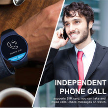Load image into Gallery viewer, KW18 Smart Support SIM TF Card Sport Modes Smartwatch For Android IOS Men&#39;s Watch
