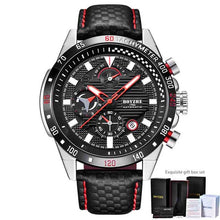 Load image into Gallery viewer, Luxury Brand Sport Watch Men&#39;s Leather Mechanical Watches Self Winding
