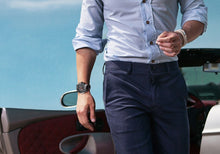 Load image into Gallery viewer, Luxury Brand Sport Watch Men&#39;s Leather Mechanical Watches Self Winding
