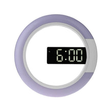 Load image into Gallery viewer, 3D LED Digital Table Clock Alarm Mirror Hollow Wall Clock Modern Design Nightlight For Home Living Room Decorations
